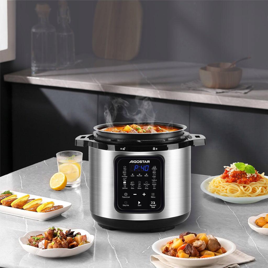 Multicooker Szybkowar Elektryczny 6L 1000W 18 Programów Timer Aigostar