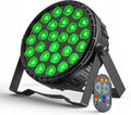 LAMPA DYSKOTEKOWA ŚWIATŁO SCENICZNE LED RGBW 216 W