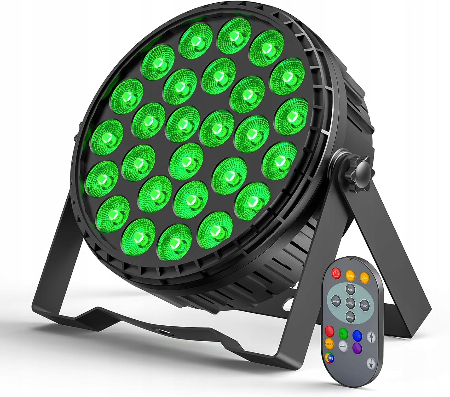 LAMPA DYSKOTEKOWA ŚWIATŁO SCENICZNE LED RGBW 216 W