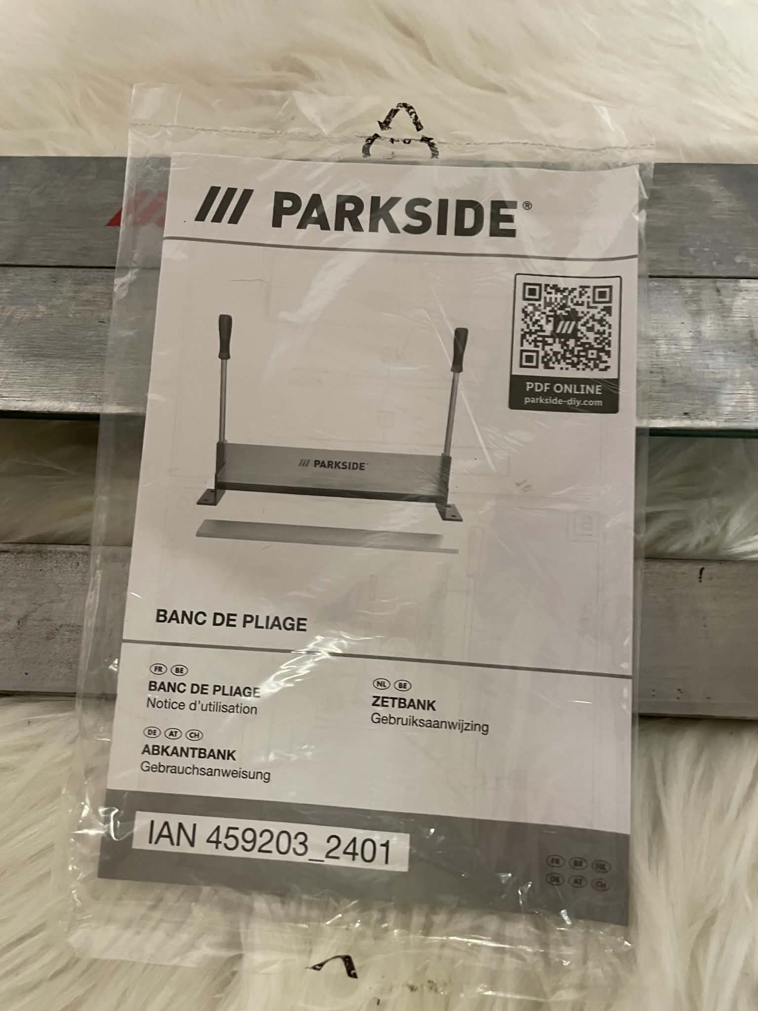 Giętarka do blachy Parkside – 460 mm